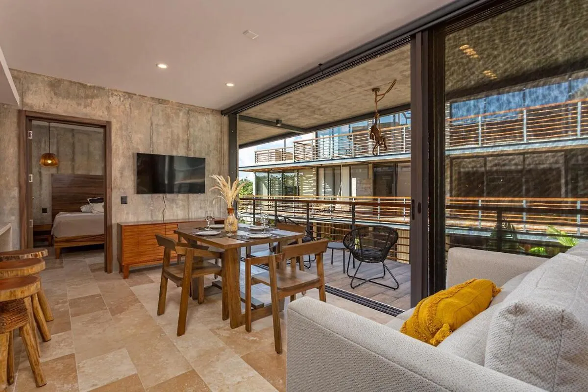 New Stylish 2-Bedroom Gym, Cenote And Pools Tulum Apartment