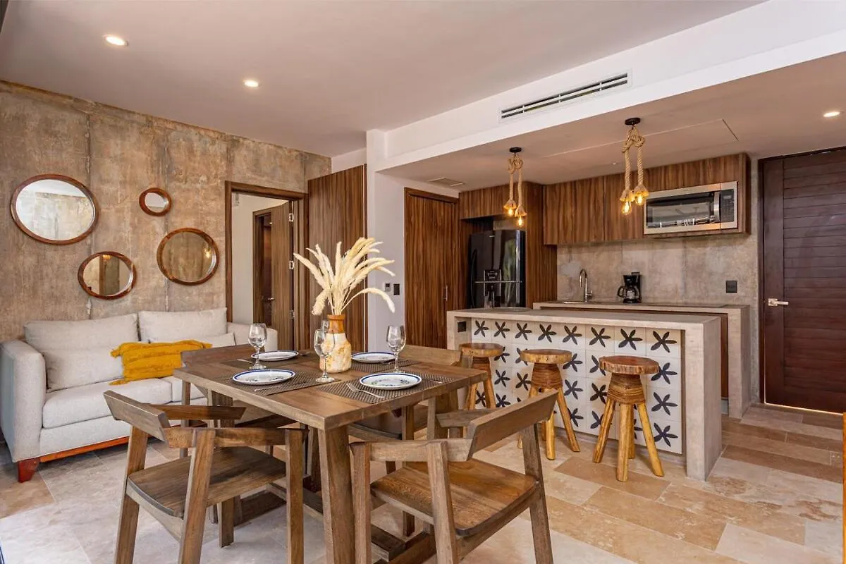 New Stylish 2-Bedroom Gym, Cenote And Pools Tulum Apartment