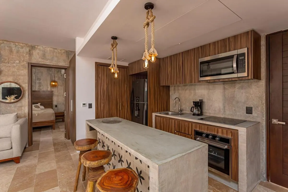 New Stylish 2-Bedroom Gym, Cenote And Pools Tulum Apartment