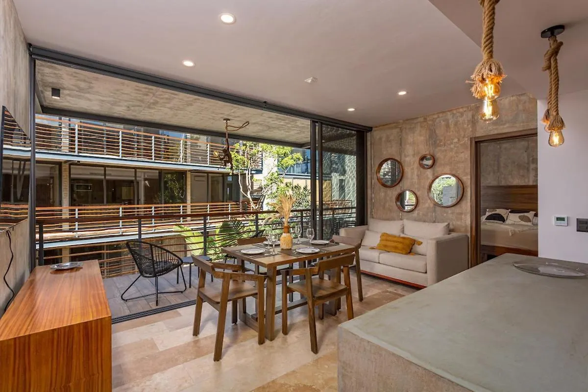 New Stylish 2-Bedroom Gym, Cenote And Pools Tulum
